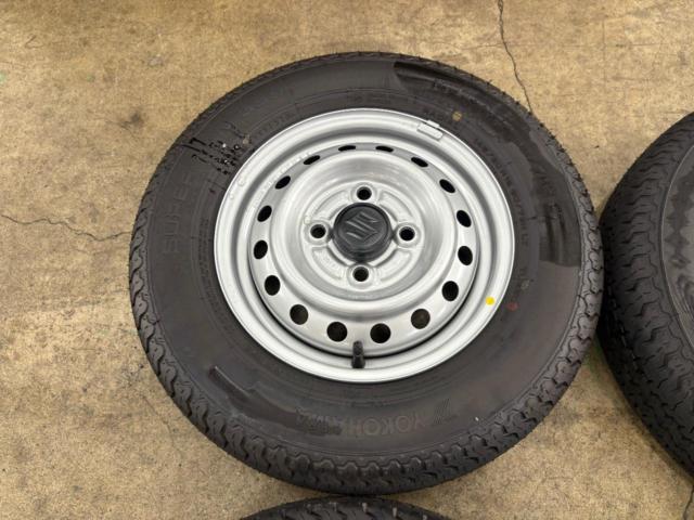 SUZUKI スーパーキャリー純正スチールホイール+YOKOHAMA SUPER VAN 355