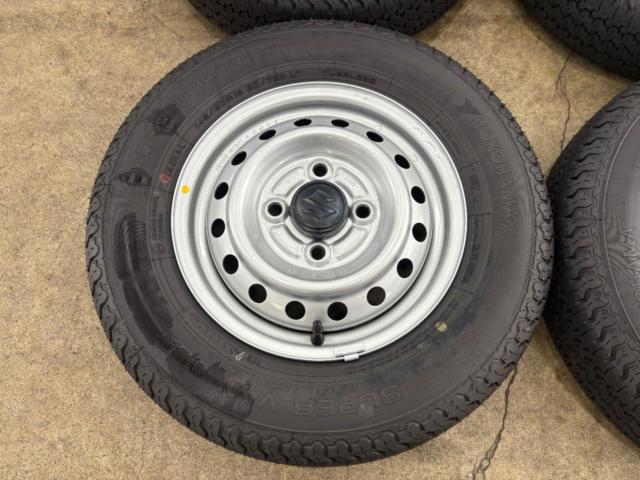 SUZUKI スーパーキャリー純正スチールホイール+YOKOHAMA SUPER VAN 355