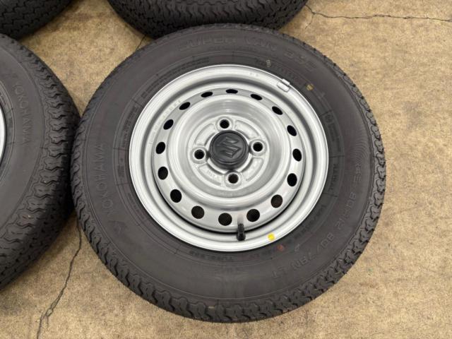 SUZUKI スーパーキャリー純正スチールホイール+YOKOHAMA SUPER VAN 355