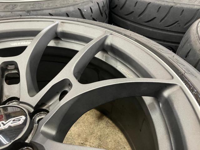 ☆YR-ADVANCE特注サイズ☆ RAYS VOLK RACING G025 + DUNLOP DIREZZA ZⅢ
