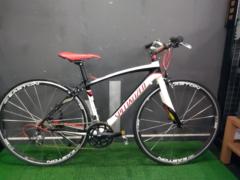 SPECIALIZED SECTEUR COMP 2012年モデル 5700系105mix 700c 2×10S フラットバーロードカスタム ホワイト