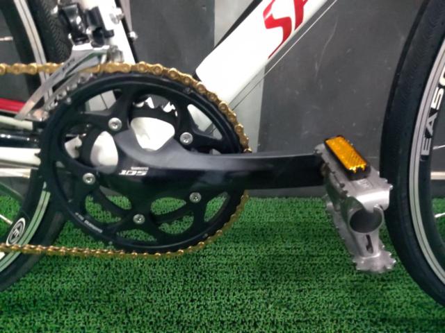 SPECIALIZED SECTEUR COMP 2012年モデル 5700系105mix 700c 2×10S フラットバーロードカスタム ホワイト