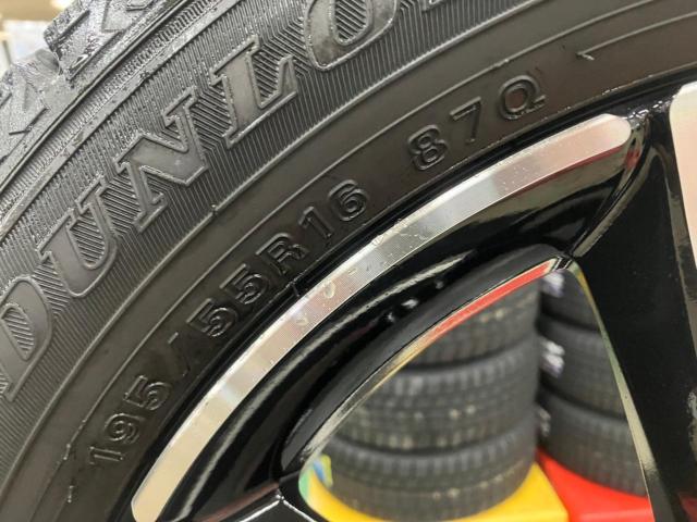 ホンダ フィットRS/GR系 純正ホイール+DUNLOP WINTER MAXX WM02