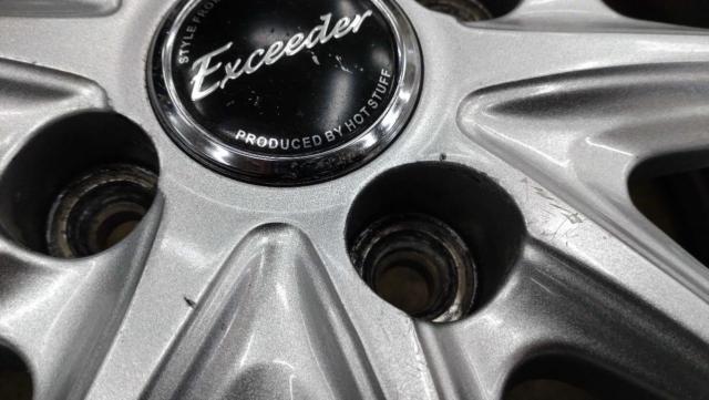 ☆新品スタッドレスセット☆ HOT STUFF Exceeder E03 + YOKOHAMA iceGUARD iG52C