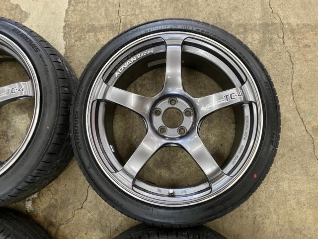 YOKOHAMA(ヨコハマ) ADVAN Racing TC-4  + ROADSTONE Eurovis Sport 04