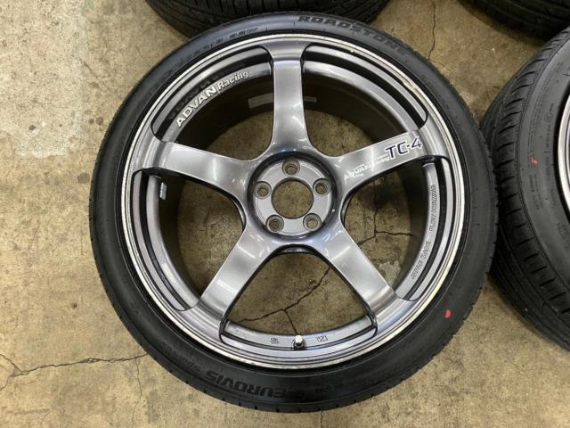 YOKOHAMA(ヨコハマ) ADVAN Racing TC-4  + ROADSTONE Eurovis Sport 04