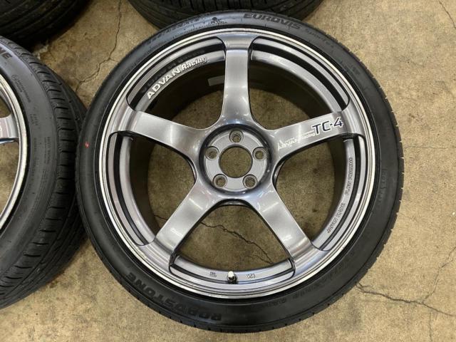 YOKOHAMA(ヨコハマ) ADVAN Racing TC-4  + ROADSTONE Eurovis Sport 04