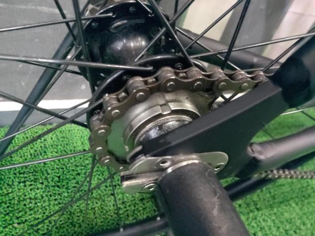 【商談中 特定のお客様のみ注文可能】LEADER 721TR 年式不明 700c シングルギアピストバイク マットブラック メーカーサイズ:L 適正身長:176-188cm