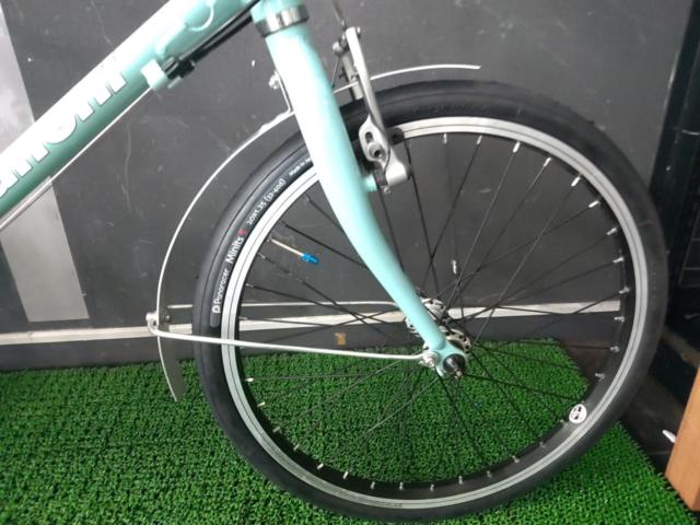 BIANCHI PISA 2008年頃? 20インチ(406) 2×8s ミニベロ チェレステ