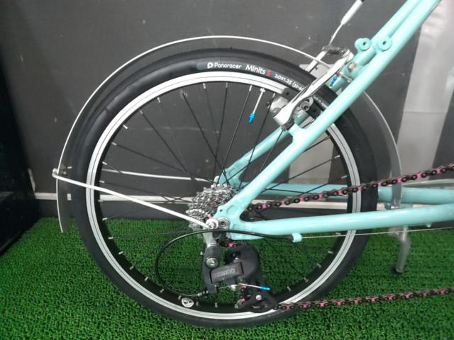 BIANCHI PISA 2008年頃? 20インチ(406) 2×8s ミニベロ チェレステ