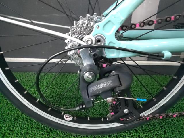 BIANCHI PISA 2008年頃? 20インチ(406) 2×8s ミニベロ チェレステ
