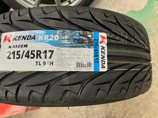 ☆新品タイヤ付☆ BRIDGESTONE Prodrive GC-010E + KENDA KR20