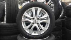 ☆新品タイヤ付☆ スズキ ソリオ/MA36S 純正ホイール + KENDA KR36