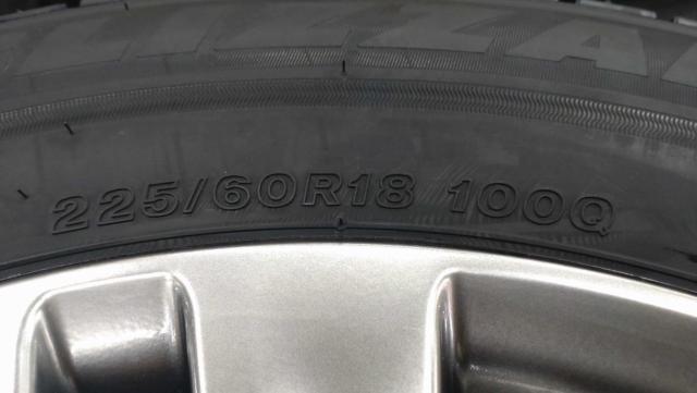 ☆新品タイヤ付☆ トヨタ アルファード/ヴェルファイア (40系) Zグレード 純正ホイール + BRIDGESTONE BLIZZAK VRX3