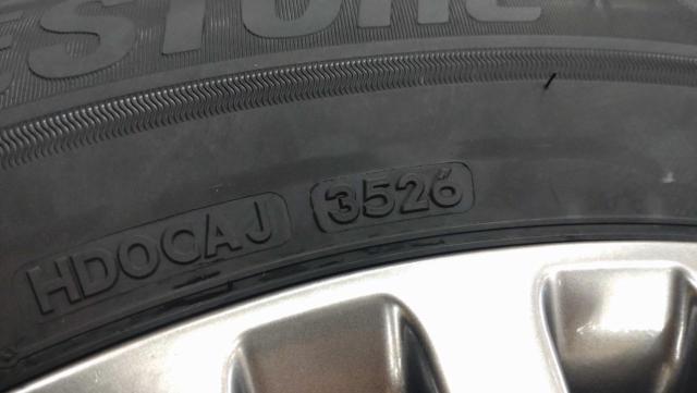 ☆新品タイヤ付☆ トヨタ アルファード/ヴェルファイア (40系) Zグレード 純正ホイール + BRIDGESTONE BLIZZAK VRX3