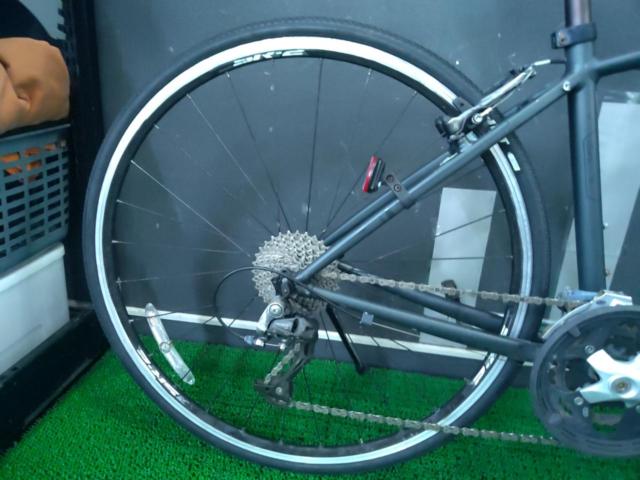 GIANT ESCAPE RX2 2015年モデル 700c 3×8S クロスバイク マットブラック メーカーサイズ:XS 適正身長:155-170cm