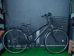 CBA OFFICE PRESS CM 700c 外装7段変速 シティサイクル マットブラック サイズ:460mm 適正身長:165cm-
