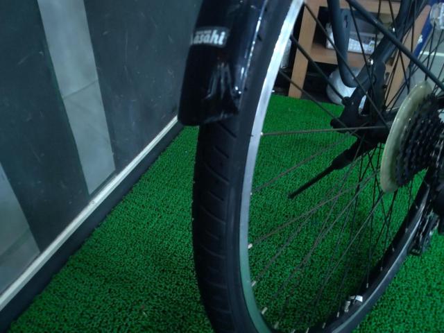 CBA OFFICE PRESS CM 700c 外装7段変速 シティサイクル マットブラック サイズ:460mm 適正身長:165cm-