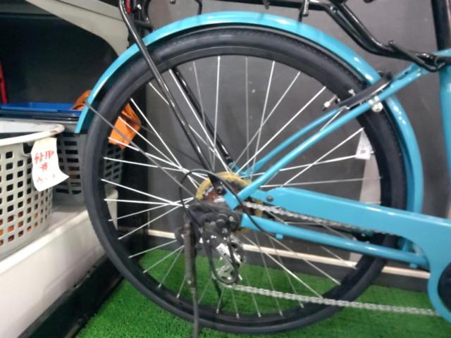 CBA カーグ アクティブ 26インチ 外装6段変速 シティサイクル ブルー