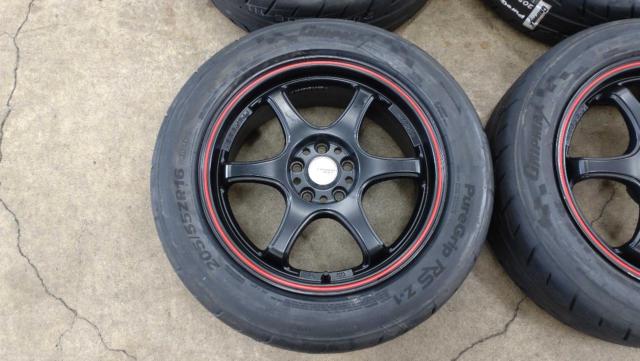 New tires included
5ZIGEN
PRORACER
CANNON
BALL
+
GRIPMAX
PureGrip
RS
Z-1