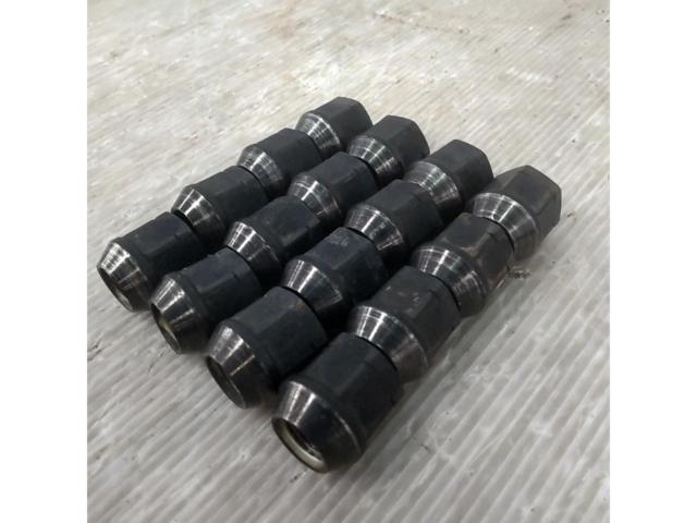メーカー不明 ショートブラックナット【M12×P1.25】16個セット