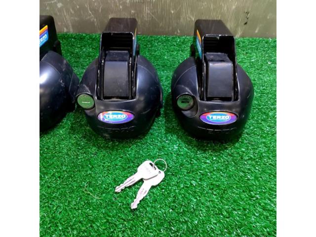 ワケアリ TERZO  EF11BL ルーフレール用フットキャリア※スクエアバー専用