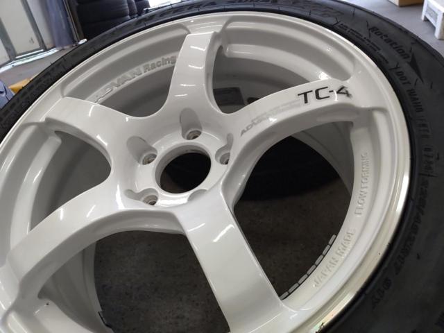 ★新品ハイグリップタイヤ付き!!!FRスポーツカーや前後入れ替えればスイフトスポーツにも♪★YOKOHAMA ADVAN Racing TC-4 + NEXEN NFERA SUR4G