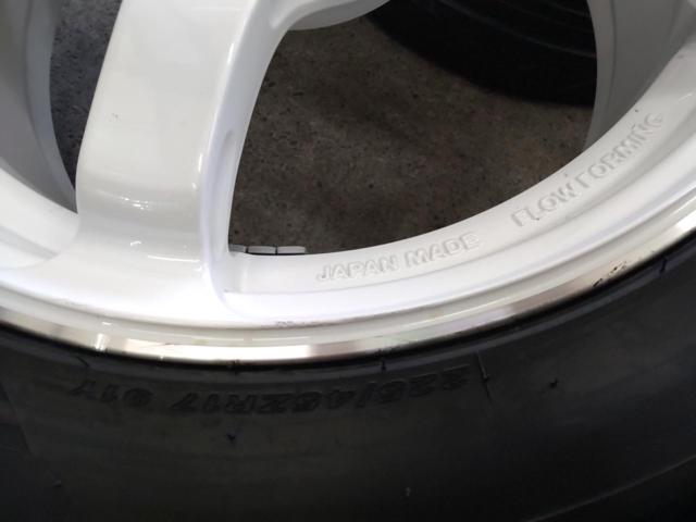 ★新品ハイグリップタイヤ付き!!!FRスポーツカーや前後入れ替えればスイフトスポーツにも♪★YOKOHAMA ADVAN Racing TC-4 + NEXEN NFERA SUR4G