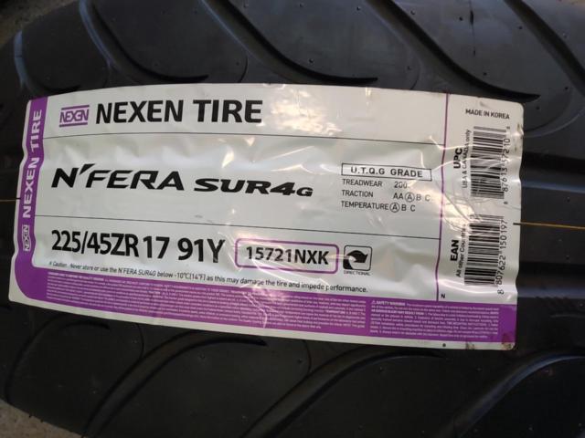 ★新品ハイグリップタイヤ付き!!!FRスポーツカーや前後入れ替えればスイフトスポーツにも♪★YOKOHAMA ADVAN Racing TC-4 + NEXEN NFERA SUR4G