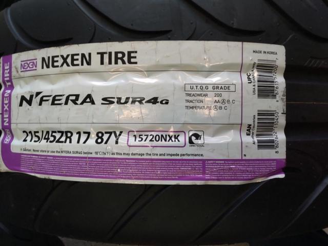 ★新品ハイグリップタイヤ付き!!!FRスポーツカーや前後入れ替えればスイフトスポーツにも♪★YOKOHAMA ADVAN Racing TC-4 + NEXEN NFERA SUR4G
