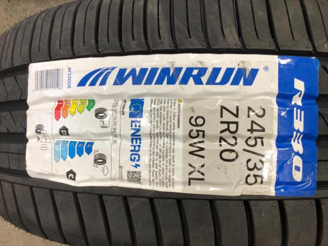 ★新品タイヤ付き!!!!★weds LEONIS VT + WINRUN R330 245/35R20 95W XL