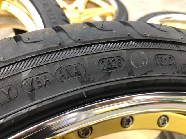 ☆新品タイヤ×セミオーダーカラー☆WORK GNOSIS CVF + KENDA KR20
