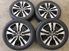 ☆新品スタッドレスタイヤ付き☆TOYOTA アルファード・ヴェルファイア/30系 後期 切削光輝 純正ホイール  + KENDA KR36
