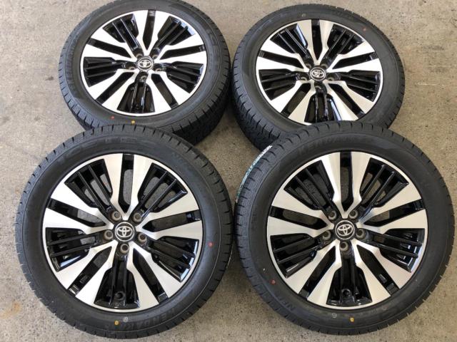 ☆新品スタッドレスタイヤ付き☆TOYOTA アルファード・ヴェルファイア/30系 後期 切削光輝 純正ホイール  + KENDA KR36