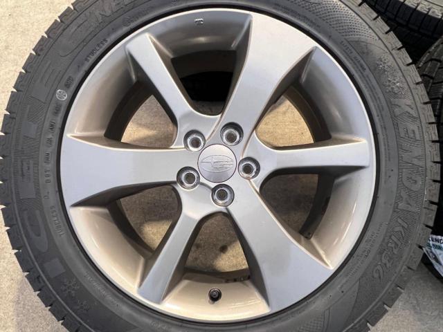 ☆新品スタッドレスタイヤ付き☆SUBARU レガシィ アウトバック BR系純正ホイール + KENDA KR36