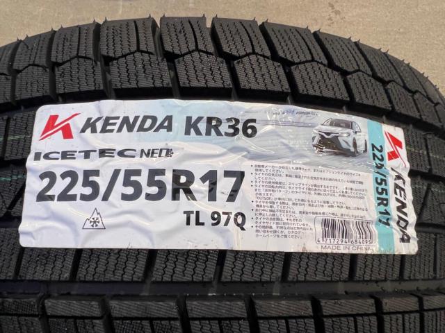 ☆新品スタッドレスタイヤ付き☆SUBARU レガシィ アウトバック BR系純正ホイール + KENDA KR36