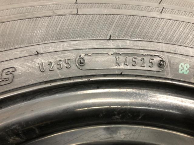 ☆新品国産スタッドレスタイヤ付き☆NISSAN 日産純正 キャラバン純正スチールホイール + GOODYEAR ICE NAVI CARGO