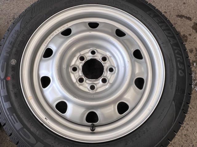 ☆新品スタッドレスタイヤ付き☆TOPY スチールホイール + KENDA KR36