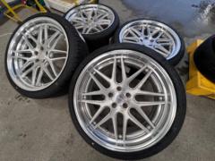 ☆新品タイヤ付き☆ WORK GNOSIS CV202 + GRENLANDER L-ZEAL56