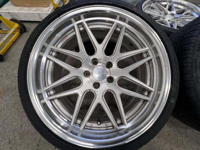 ☆新品タイヤ付き☆ WORK GNOSIS CV202 + GRENLANDER L-ZEAL56