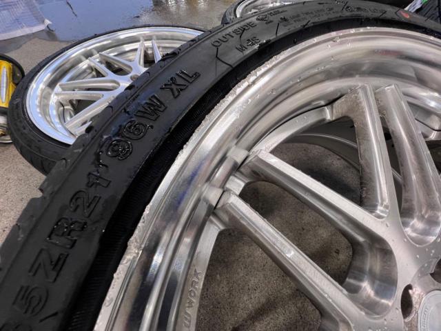 ☆新品タイヤ付き☆ WORK GNOSIS CV202 + GRENLANDER L-ZEAL56