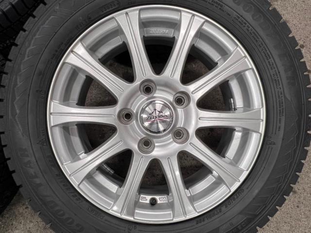 ☆新品国産スタッドレスタイヤ付き☆weds ZELERNA + GOODYEAR ICE NAVI8
