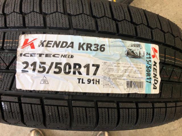 ☆新品スタッドレスタイヤ付き☆MONZA JAPAN WARWIC DS.05 + KENDA KR36