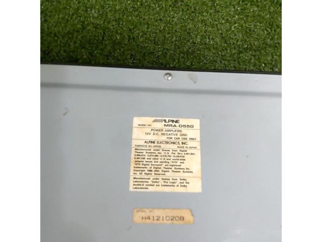 わけあり ALPINE MRA-D550 デジタルシアターアンプ 本体のみ