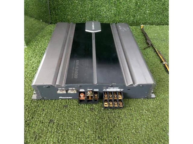 carrozzeria
GM-A3400
4ch
Car Power Amplifier
60W x 4 / 4Ω