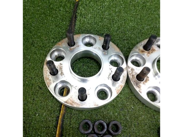 【20mm/114.3-5h/トヨタ用】メーカー不明 ワイドトレッドスペーサー2枚セット