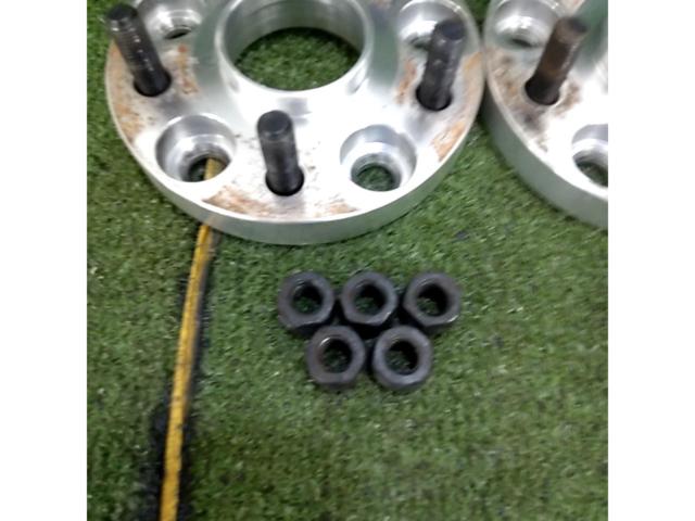 【20mm/114.3-5h/トヨタ用】メーカー不明 ワイドトレッドスペーサー2枚セット