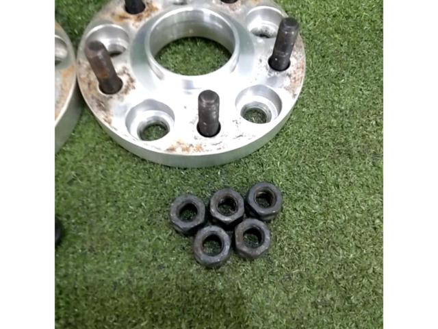 【20mm/114.3-5h/トヨタ用】メーカー不明 ワイドトレッドスペーサー2枚セット