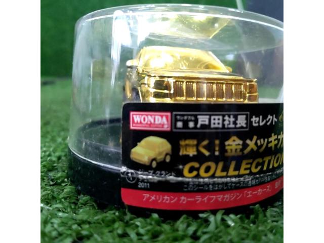 【JEEP グランドチェロキー/2011’】WONDA 金メッキカーコレクション 景品ミニカー/チョロQ