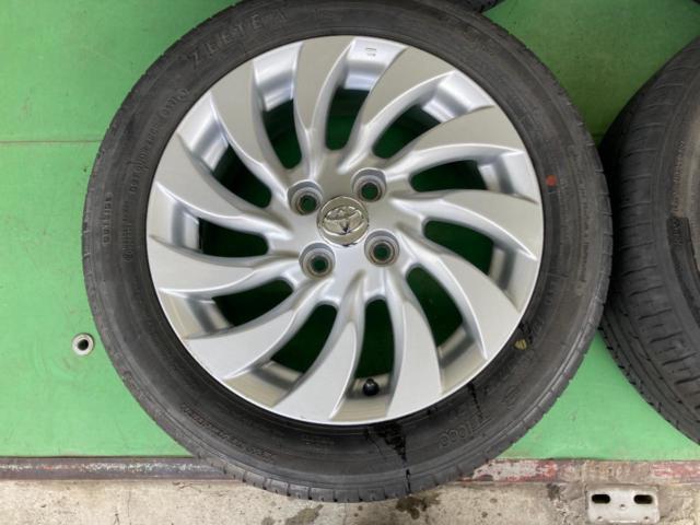 TOYOTA bB/QNC型 純正ホイール+ZEETEX ZT1000 185/55R15